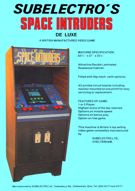 Space Intruder Game Cover